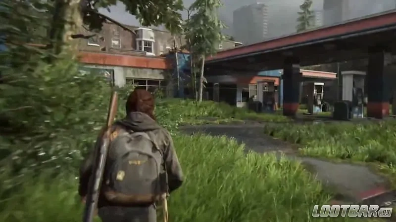 Gas Station with workbench 3 in tlou2