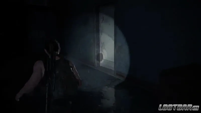 The door leading to workbench 18 in tlou2
