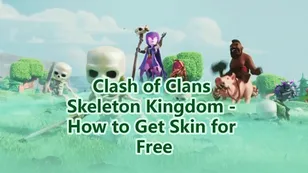Clash of Clans Skeleton Kingdom - How to Get Skin for Free