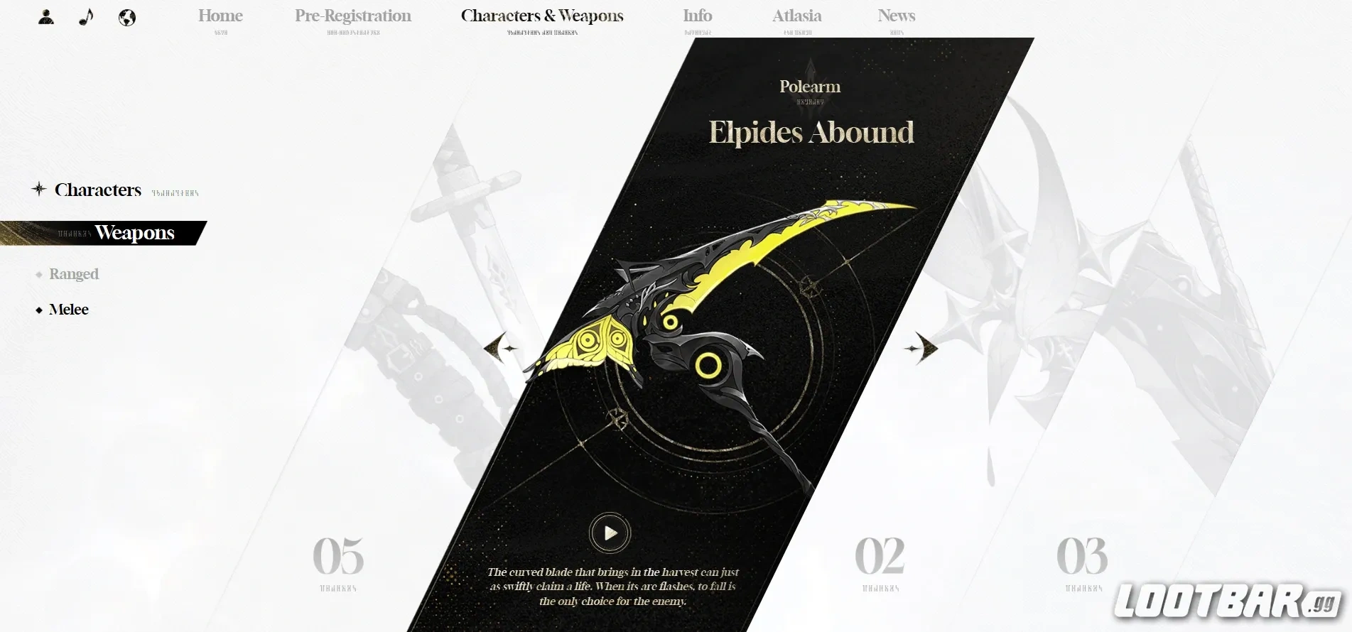 Elpides Abound Weapon Model