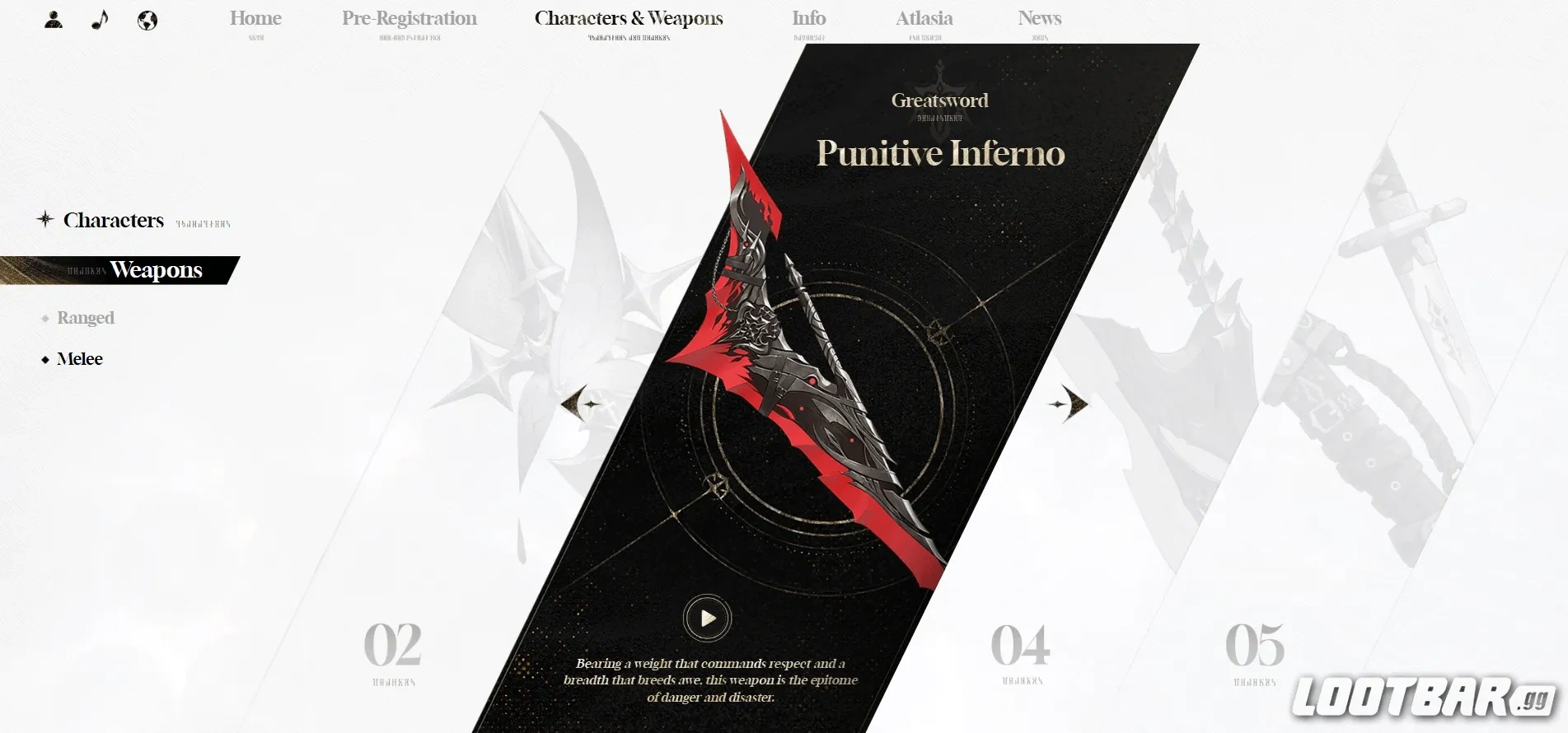 Punitive Inferno Weapon Model