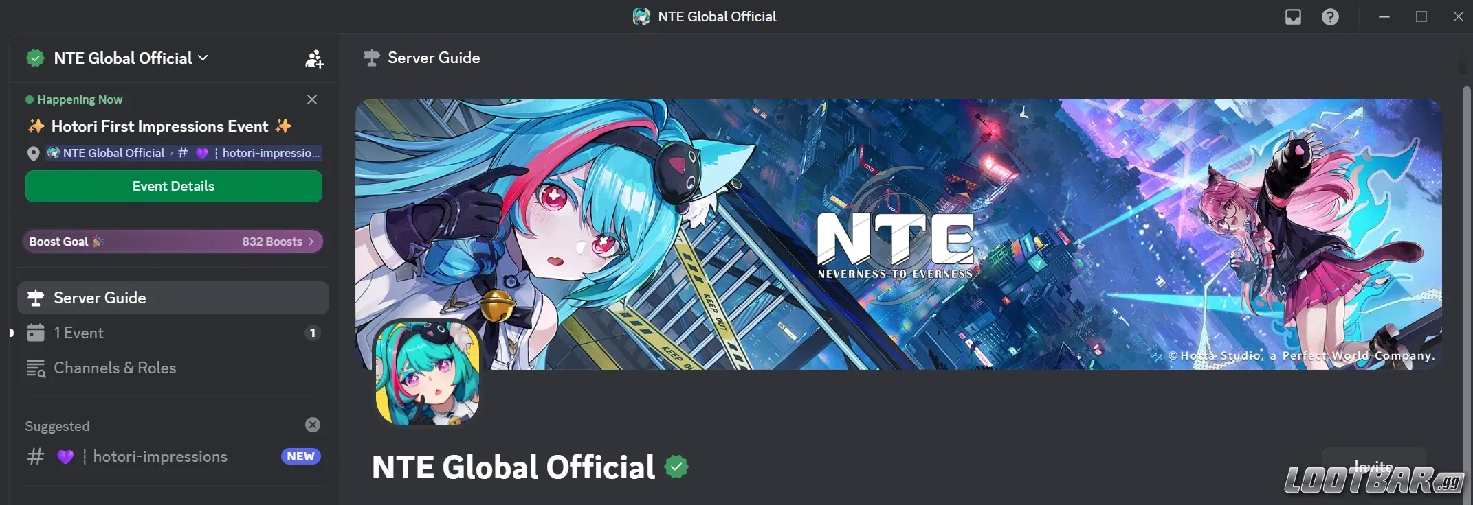 NTE Official Community