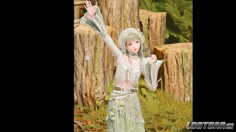 Verdant Chord outfit in Infinity Nikki