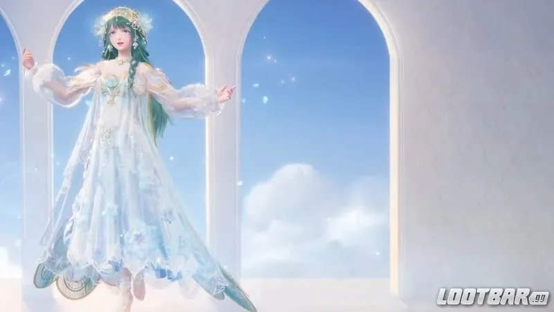 Slumber by Blossoms outfit in Infinity Nikki