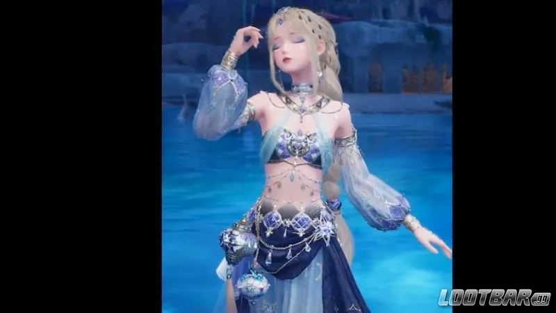 Distant Stars outfit in Infinity Nikki