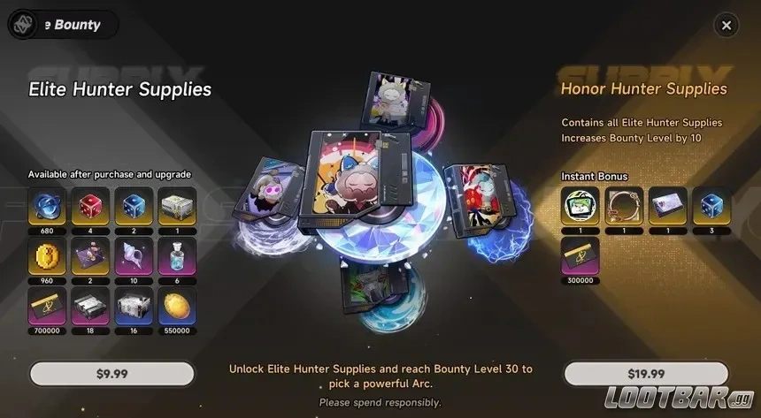 NTE Elite Hunter Battle Pass