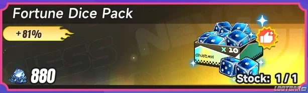 NTE Fortune Dice Pack
