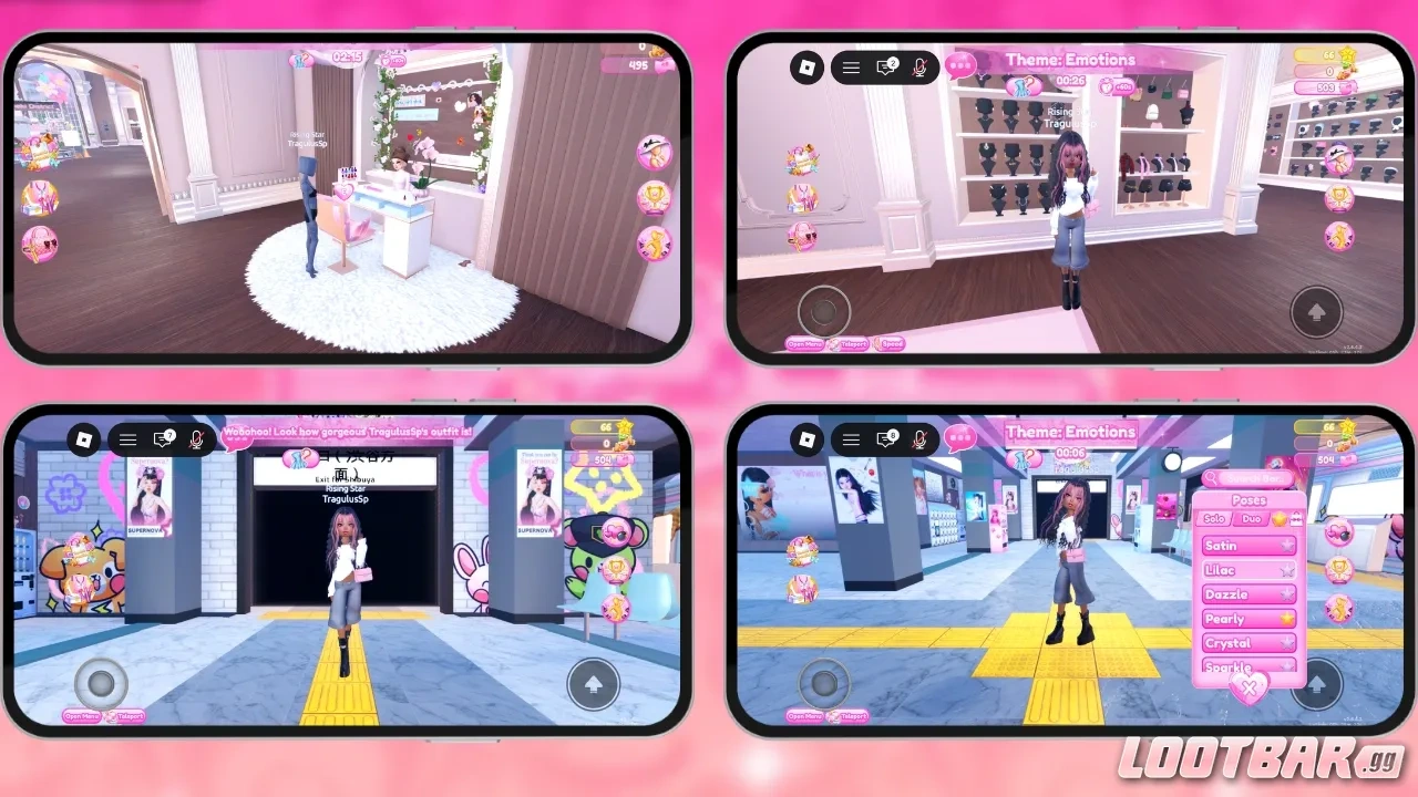 Dress to Impress Gameplay