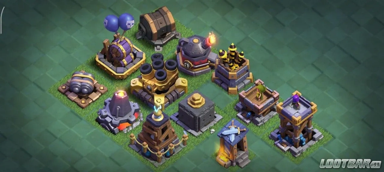 Clash of Clans Builder Base New Defenses