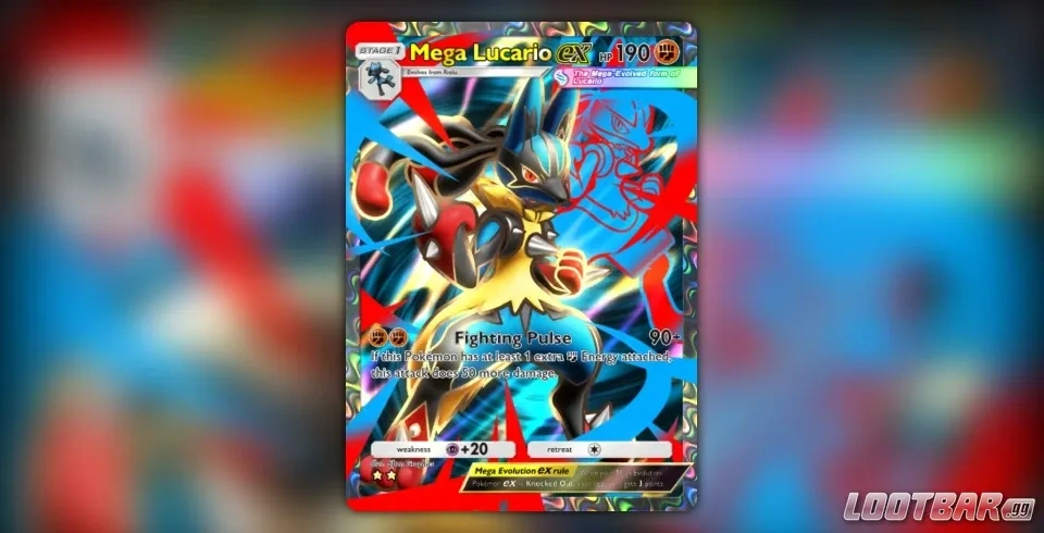 mega lucario ex
