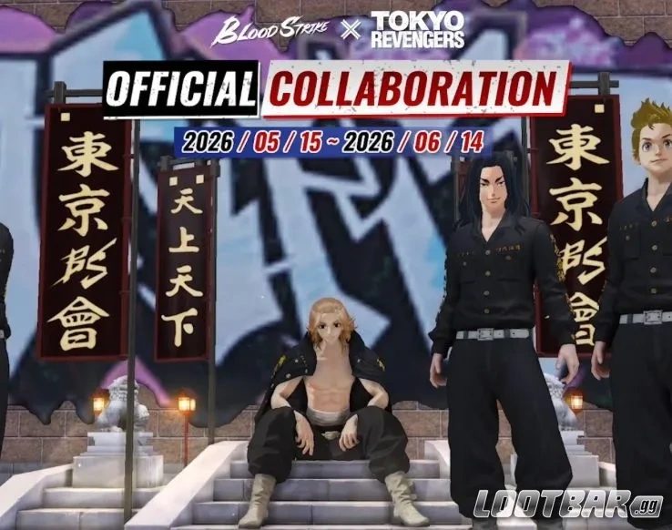 Blood Strike x Tokyo Revengers