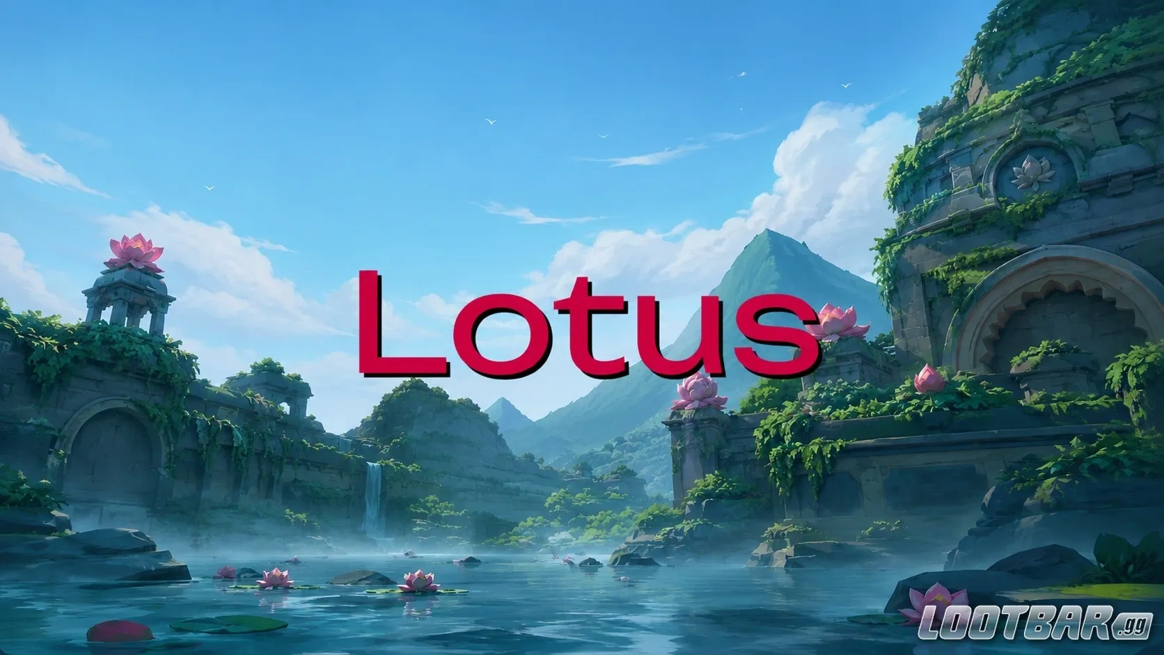 Карта Лотус (Lotus) в VALORANT