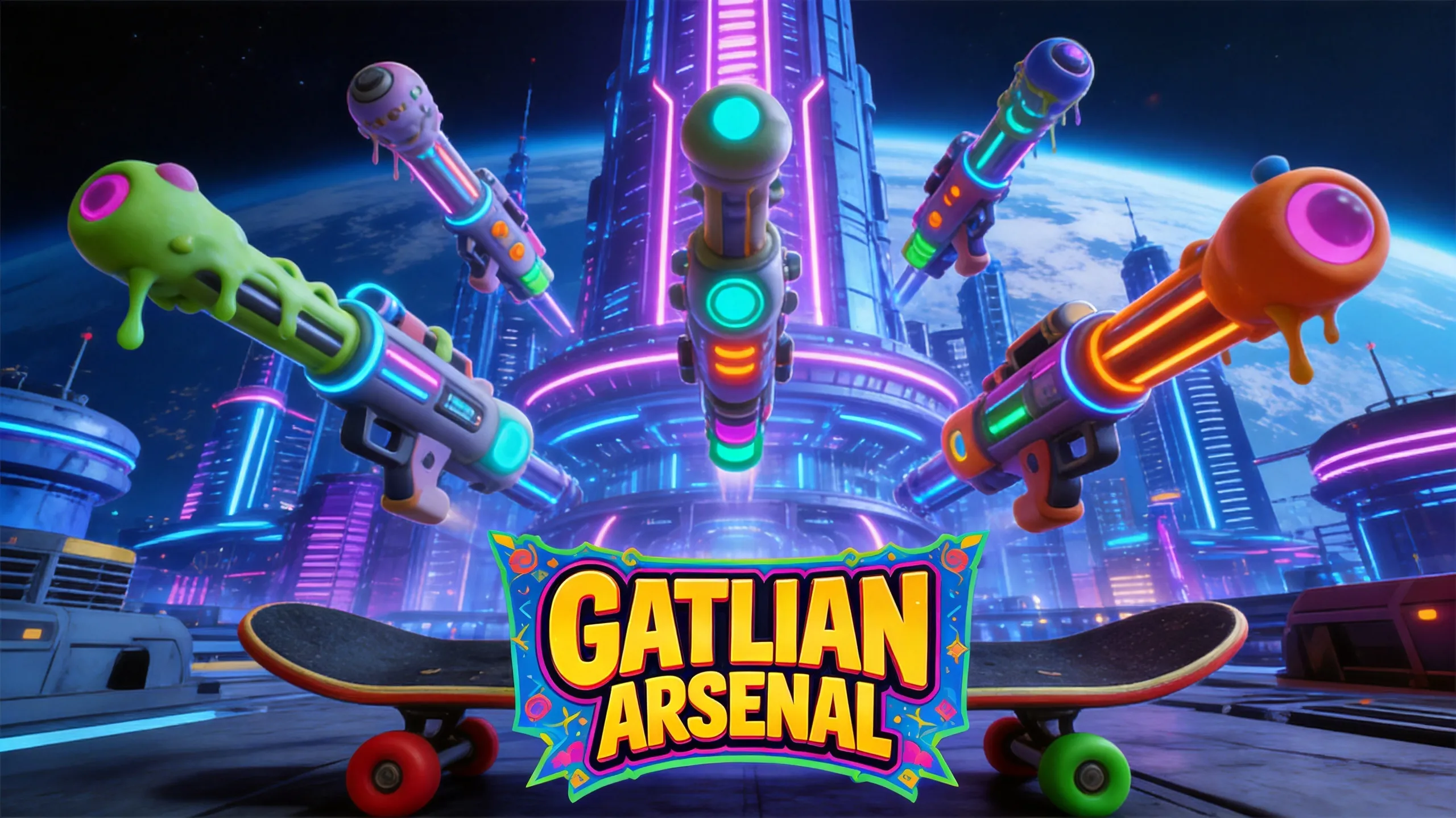 High on Life 2 Gatlian Arsenal