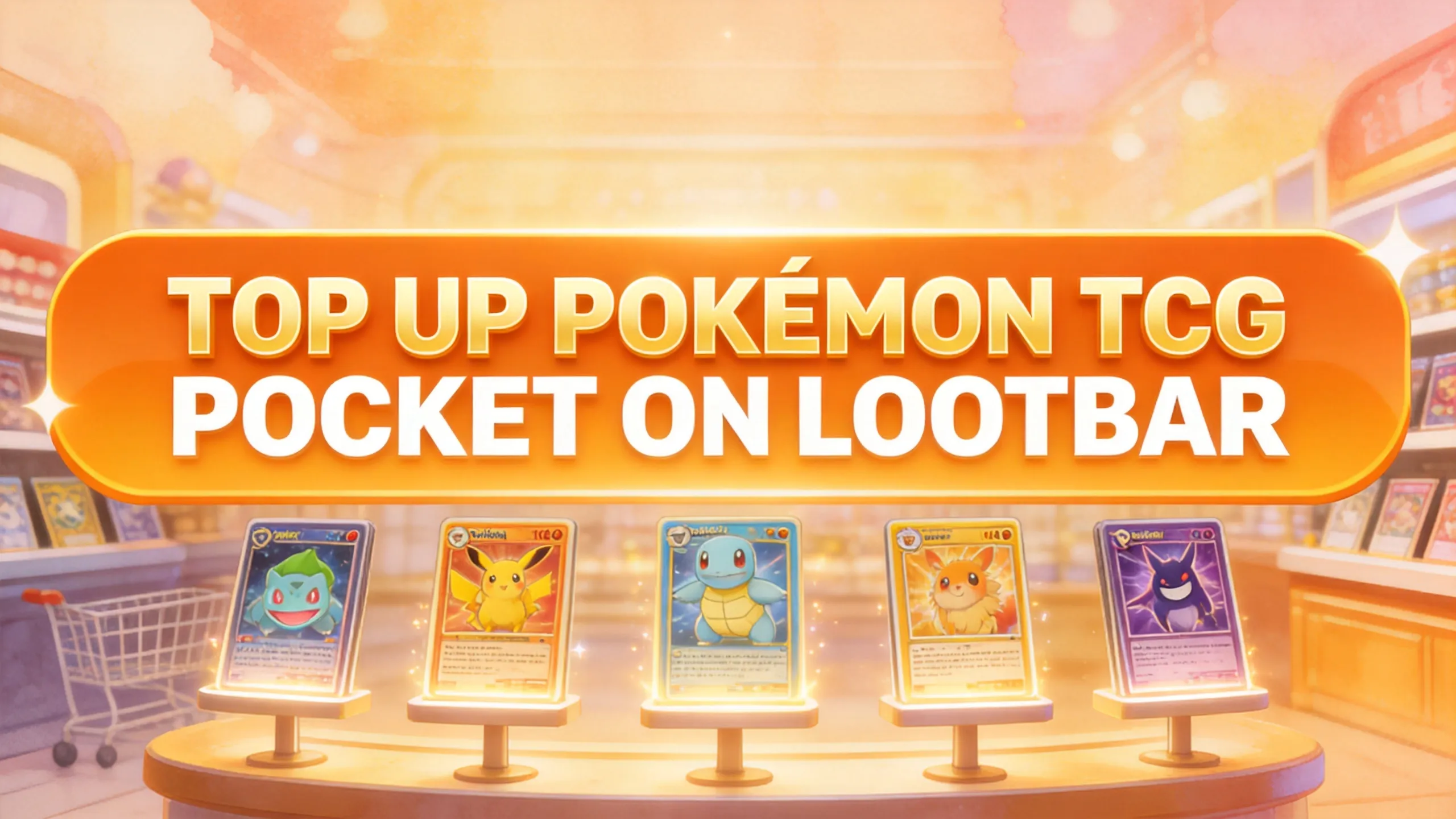 Top Up Pok&eacute;mon TCG Pocket on LootBar