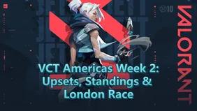 VCT Americas W2: Upsets, Standings & London Race