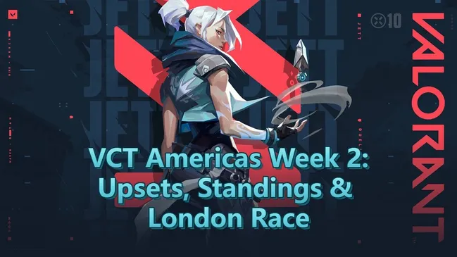 VCT Americas W2: Upsets, Standings & London Race