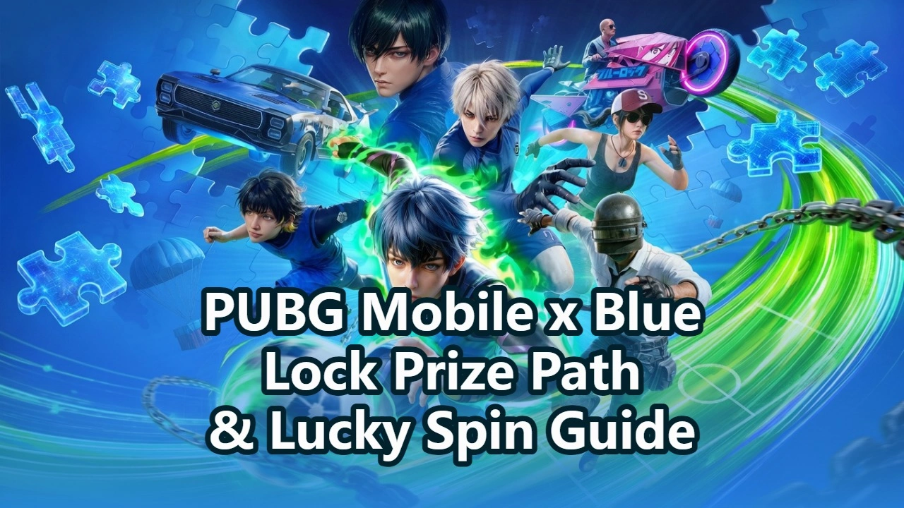 PUBG MOBILE x BLUE LOCK Collaboration: Skins, Release Date & Everything We Know