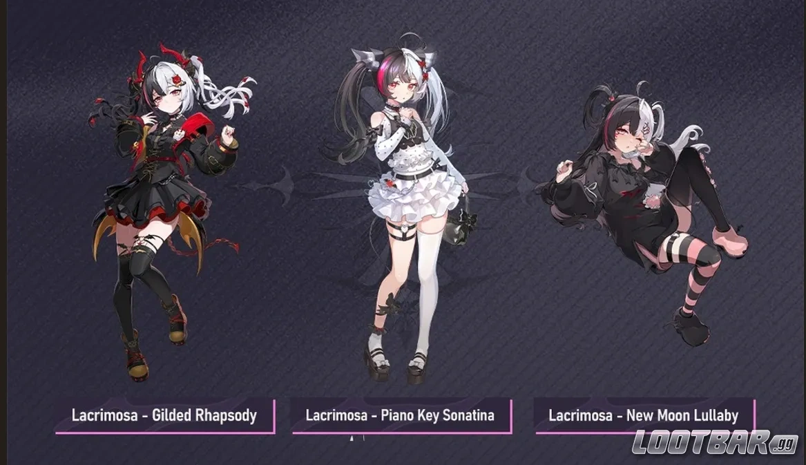 NTE Ver.1.1 ラクリモサ スキン2