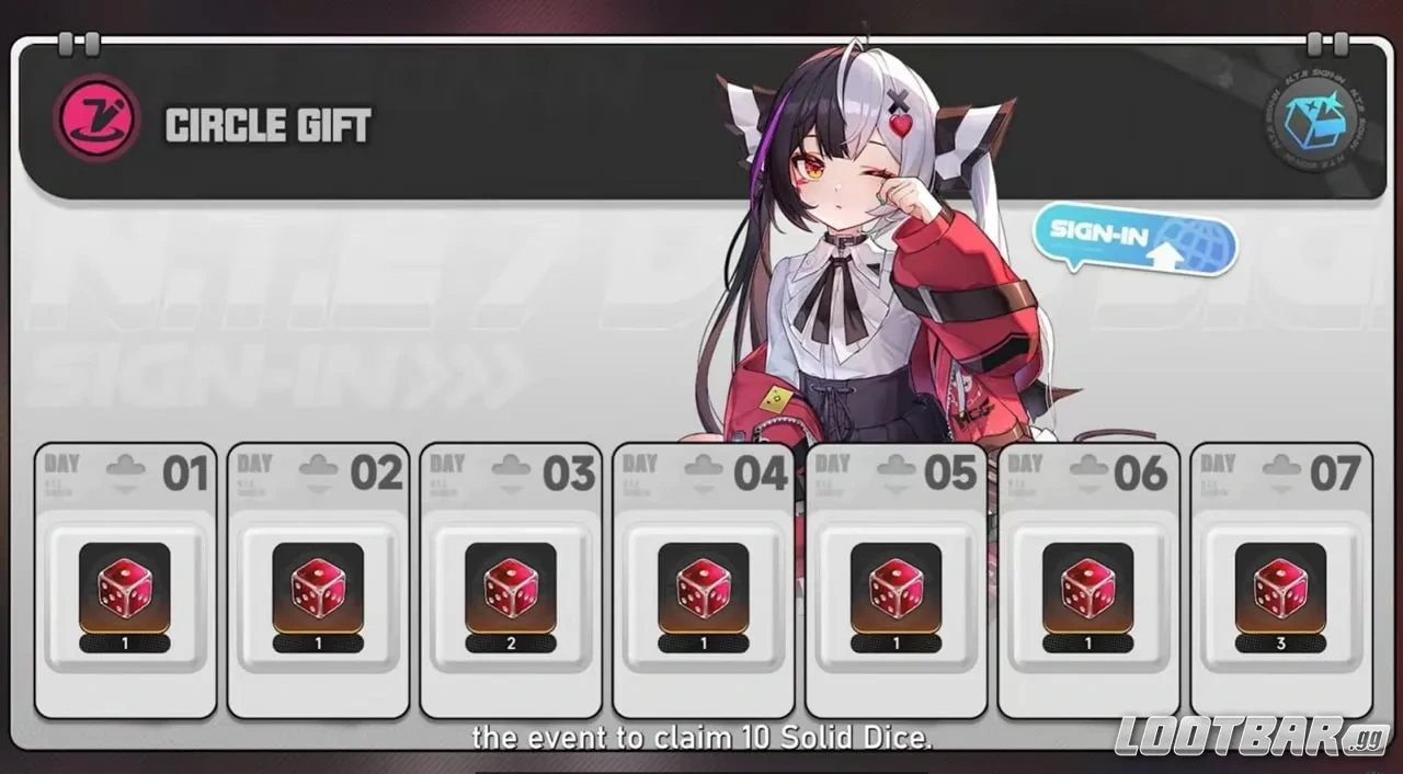 NTE Ver.1.1先行特別番組 サークルギフト