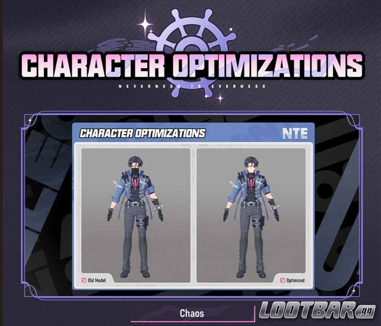 NTE Ver.1.1キャラクター最適化 - カオス