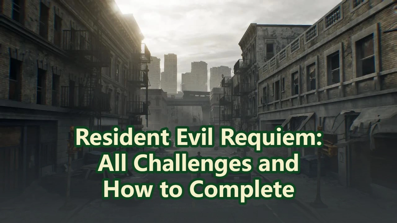 Resident Evil Requiem: All Challenges and How to Complete