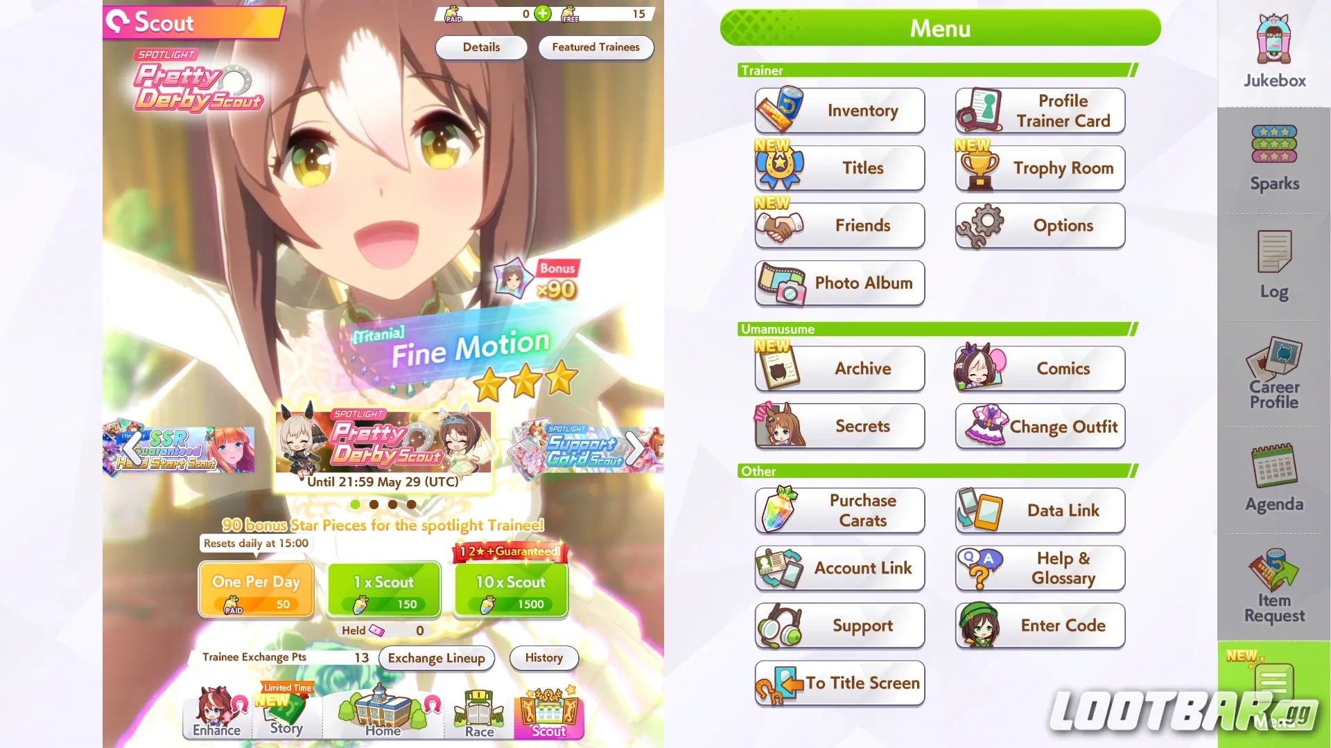 fine motion in game banner