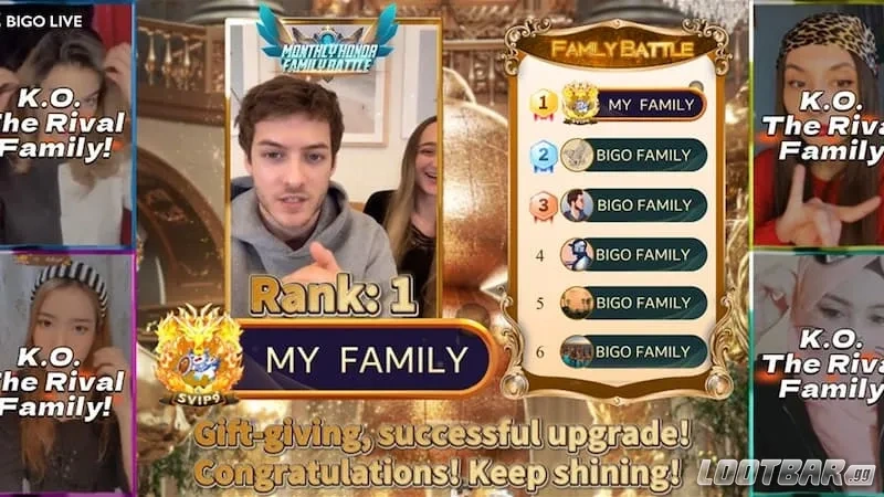 Family in Bigo Live