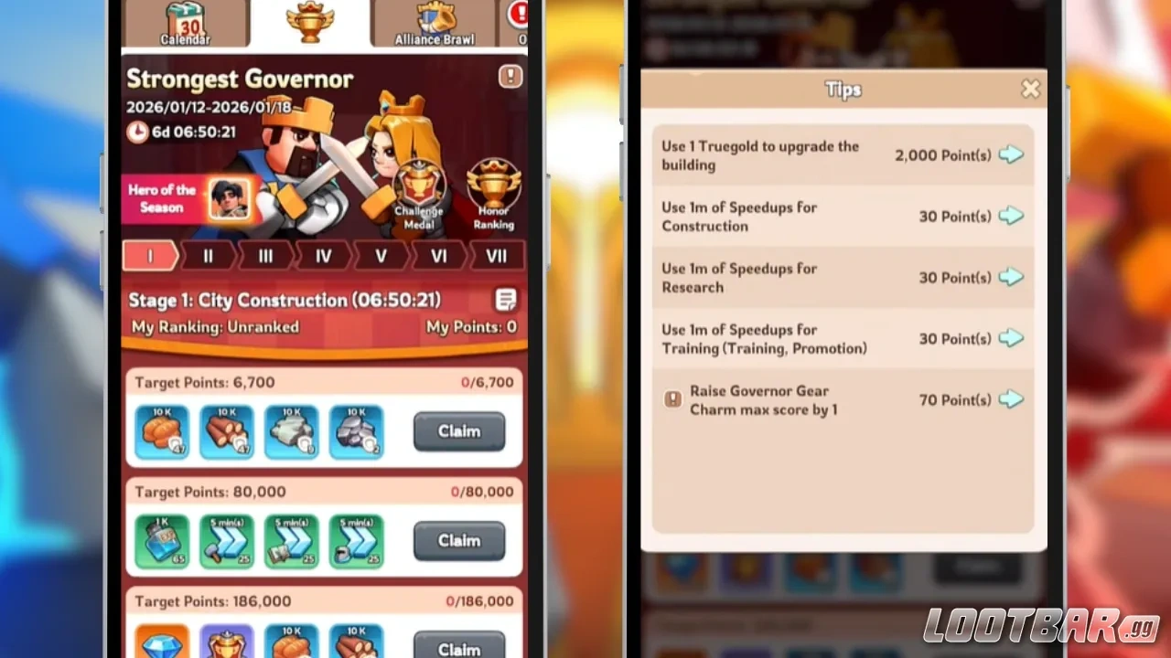 Kingshot Strongest Governor Banner