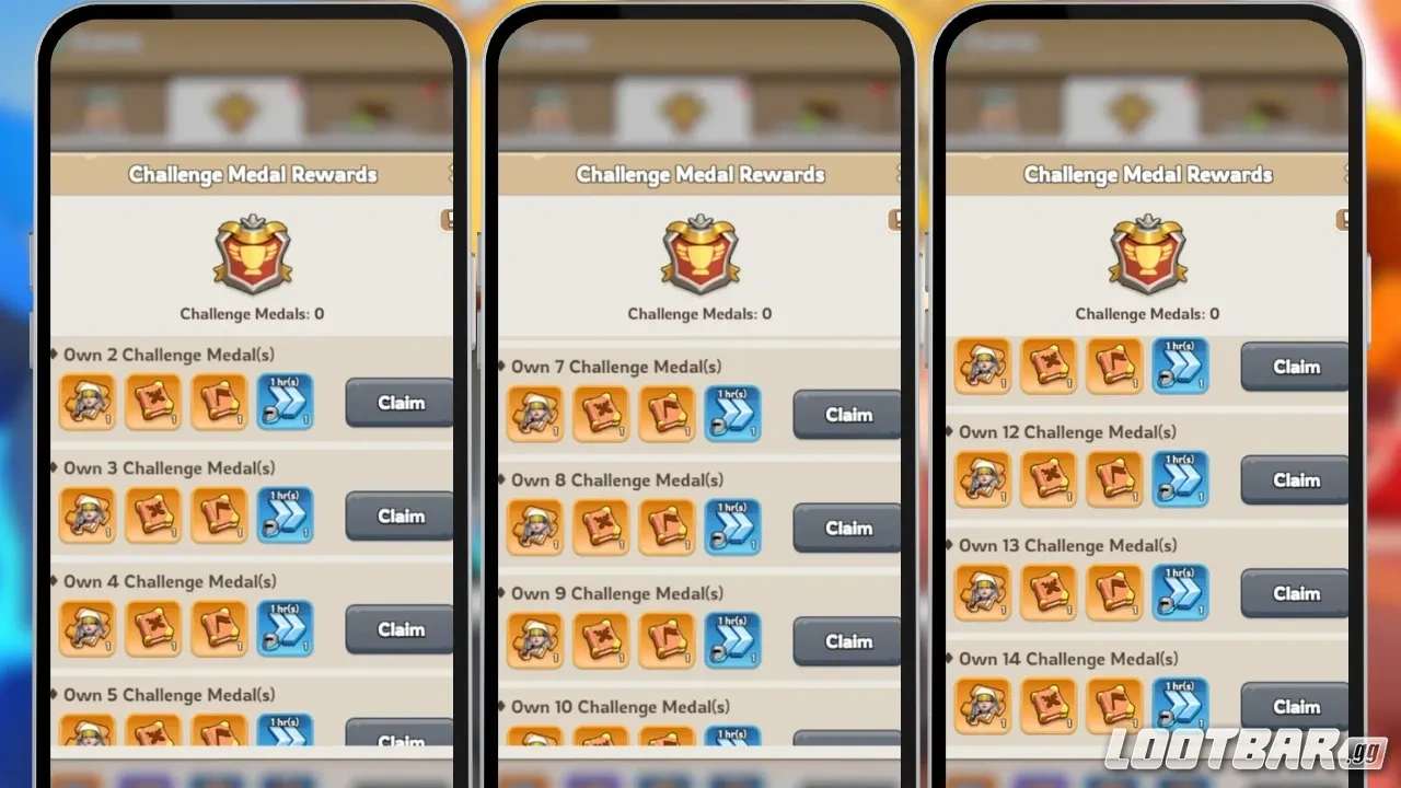Strongest Governor  Challenge Medal Rewards