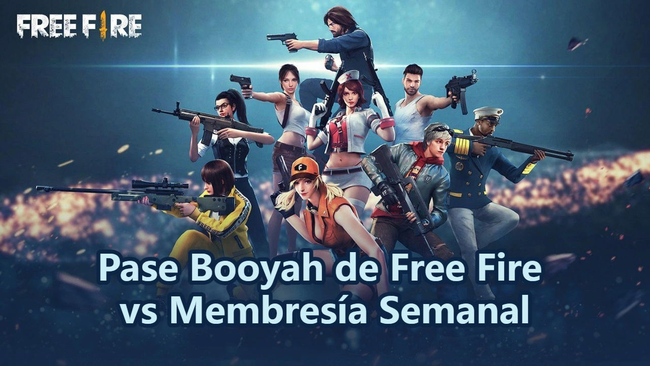 Membresía semanal vs Pase Booyah: ¿Cuál es mejor en Free Fire?