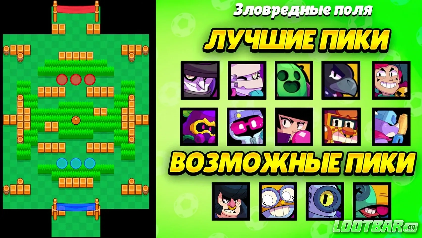 Лучшие пики для Brawl Ball в новом сезоне Ranked Brawl Stars