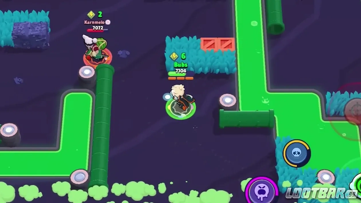 Эдгар как один из самых удобных бойцов для второго прайма в Brawl Stars