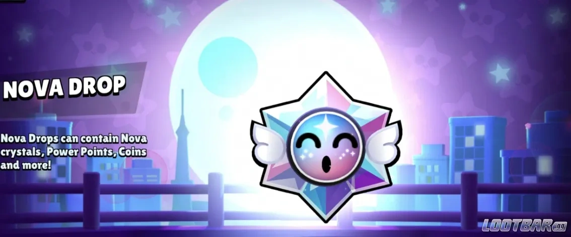 brawl stars nova drop