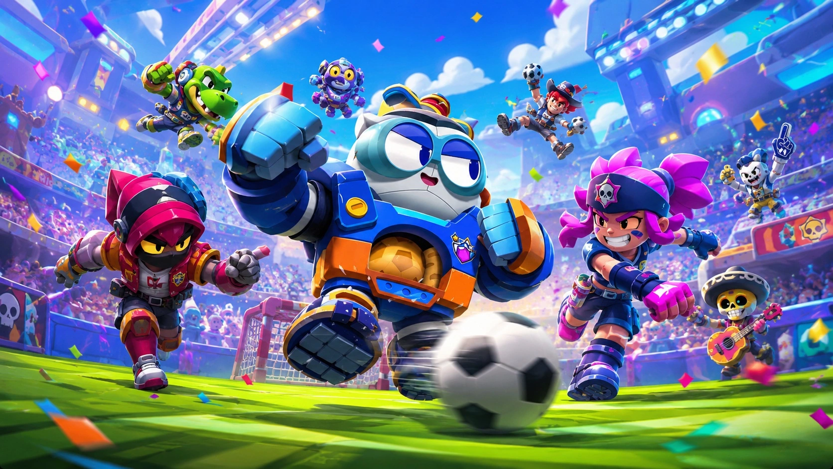Событие сообщества Brawl Stars с наградами за победы игроков
