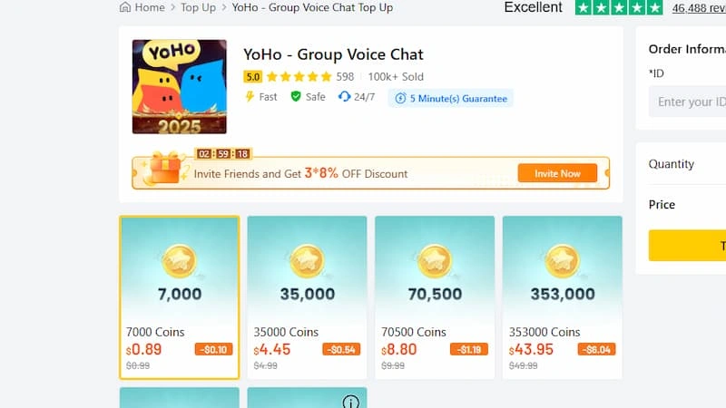 LootBar's YoHo services