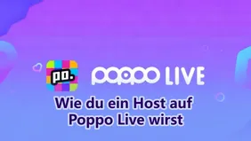Wie du ein Host auf Poppo Live wirst