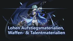 Lohen Aufstiegsmaterialien, Waffen- & Talentmaterialien | Genshin Impact