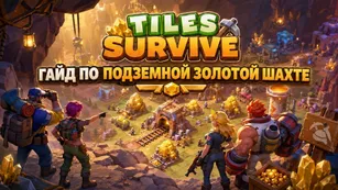 Tiles Survive: гайд по Подземной золотой шахте