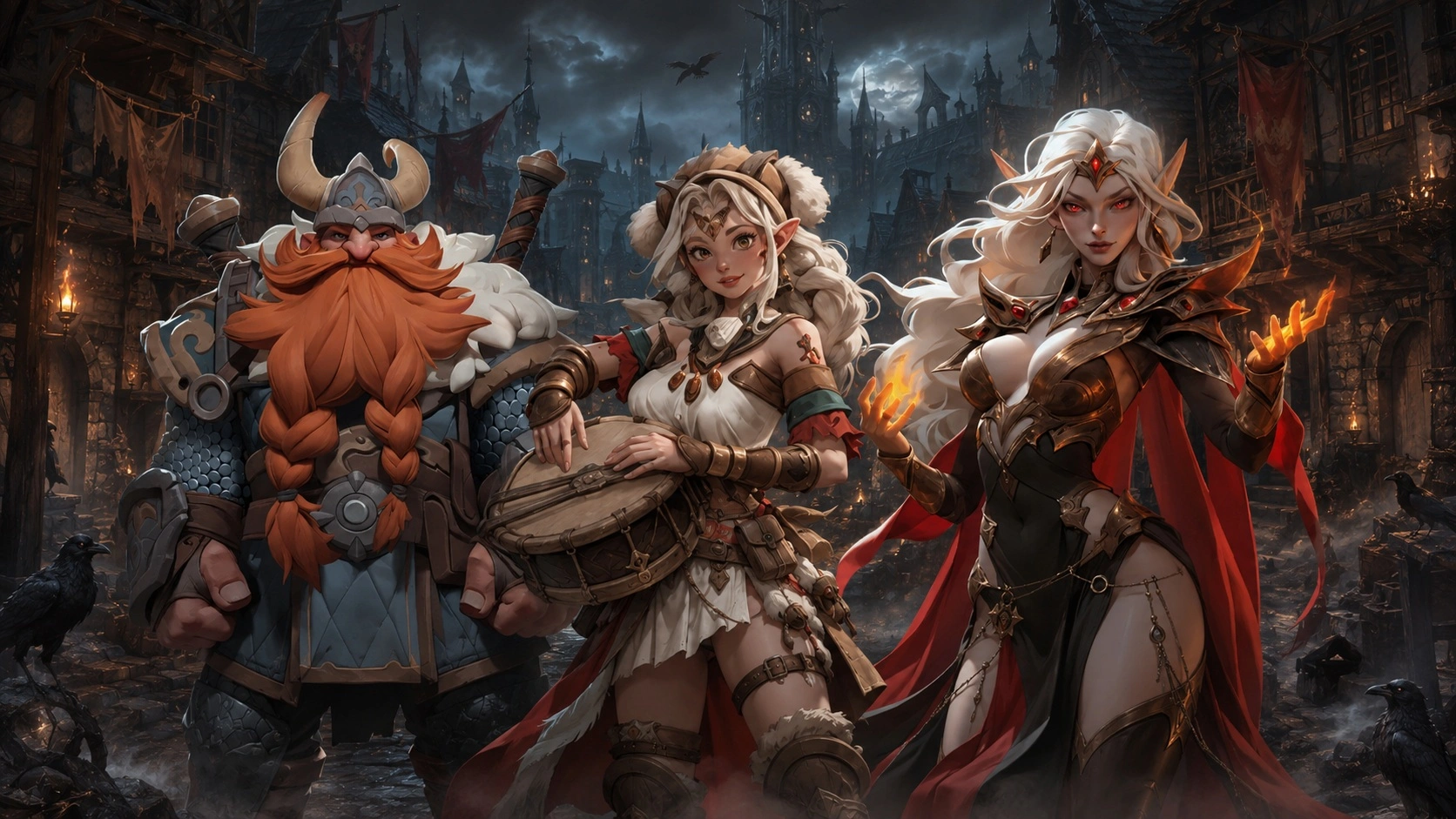 Харпер, Белл и Николь - лучшие саппорты Last Asylum Plague для Warrior Ranger и Warlock пачек