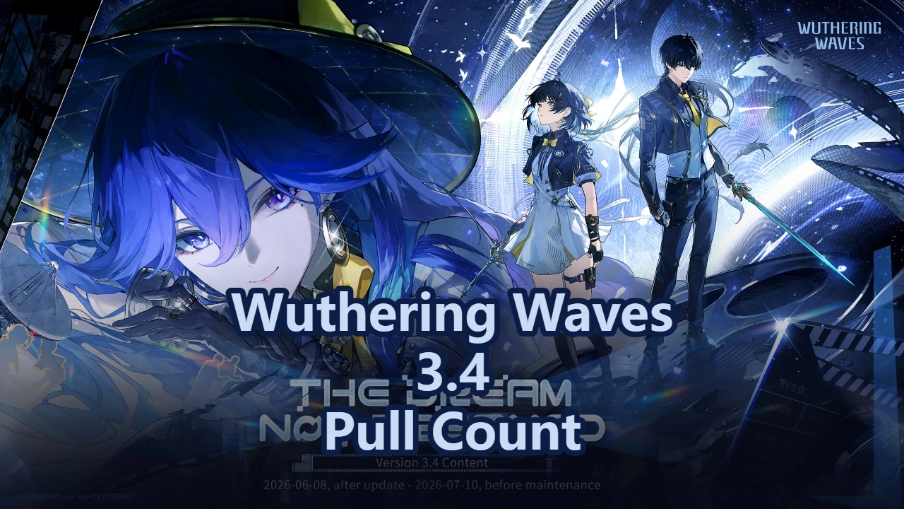 Wuthering Waves version 3.4 Pull Count