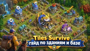 Tiles Survive: гайд по зданиям и базе