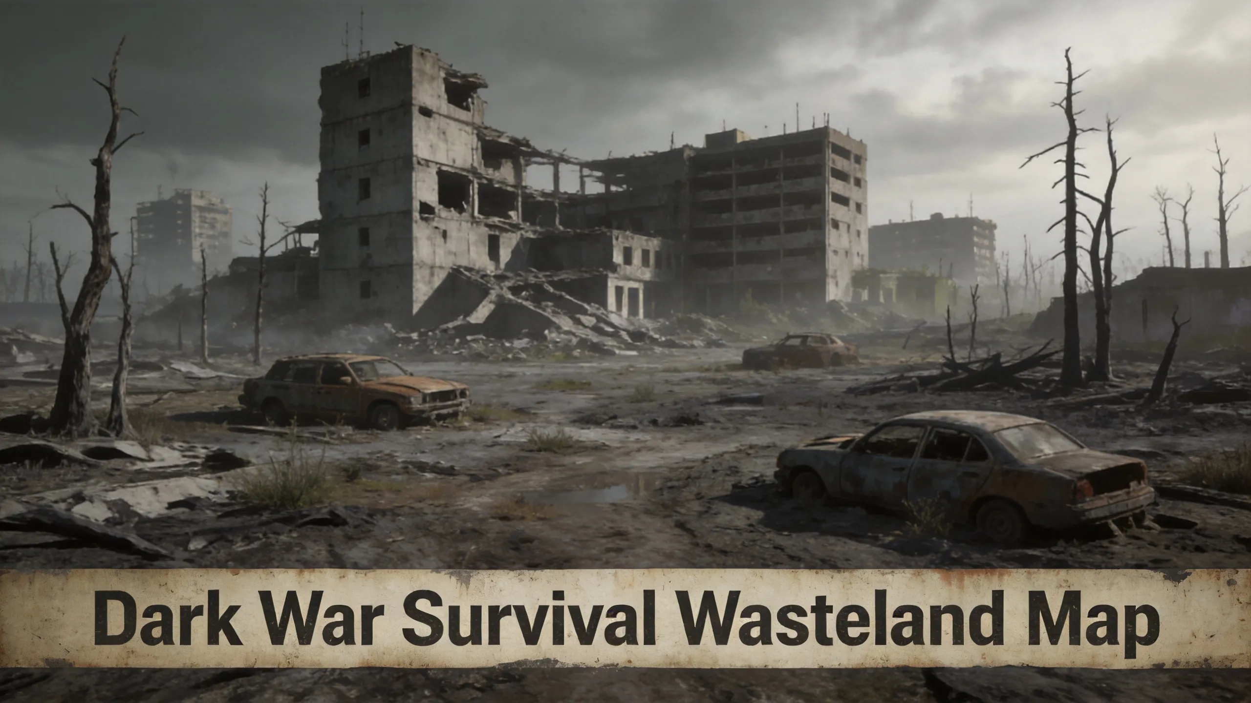Dark War Survival карта Пустоши