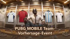 PUBG MOBILE Team-Vorhersage-Event: Hol dir dein kostenloses Trikot