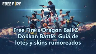 Free Fire x Dragon Ball Z Dokkan Battle: Guía de lotes y skins rumoreados