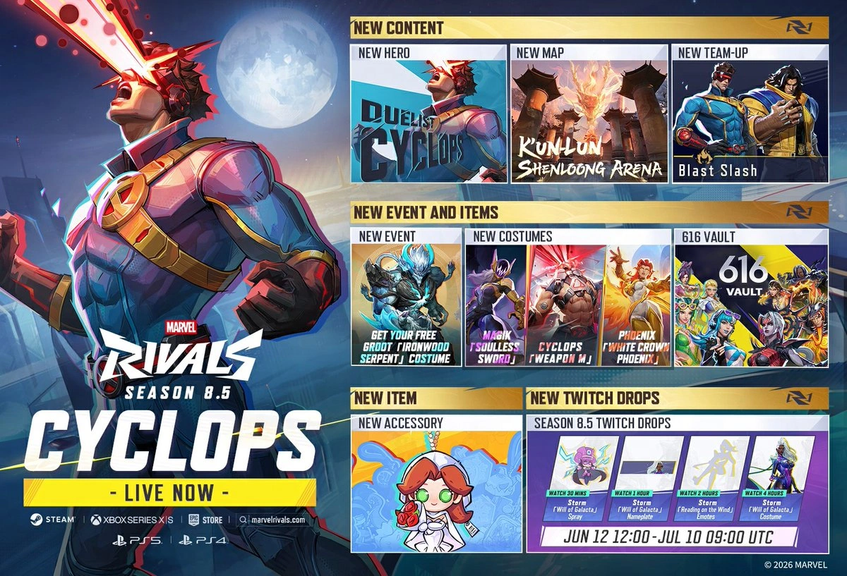 marvel rivals 8.5 update