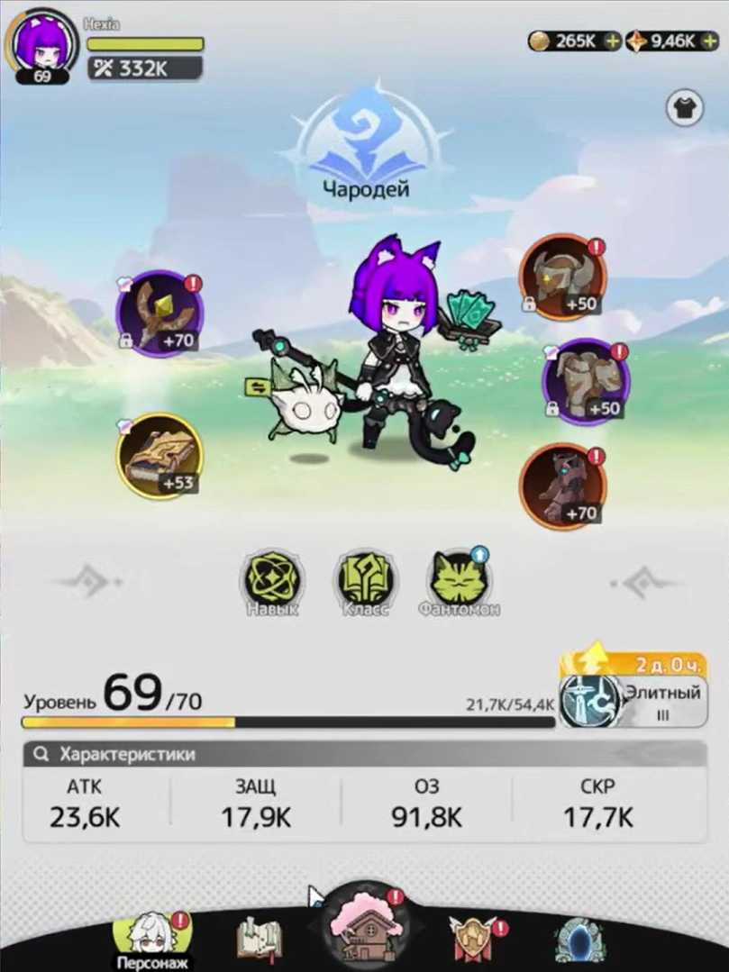 Техники Sword x Staff как активные боевые навыки персонажа