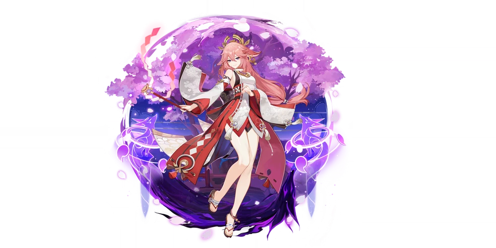 八重神子 スプラッシュアート