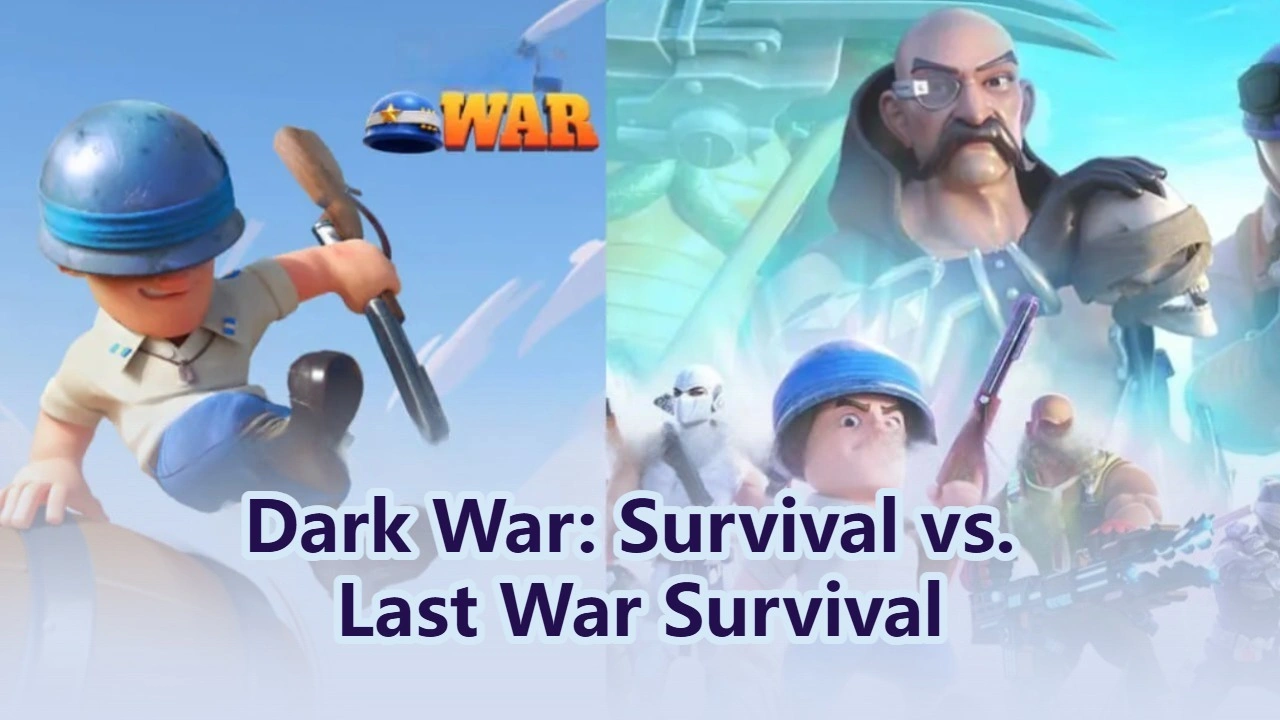 Dark War: Survival vs. Last War Survival: Bestes SLG/Strategiespiel zum Spielen