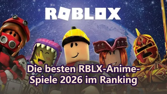 Die besten RBLX-Anime-Spiele 2026 im Ranking