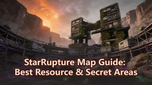 StarRupture Map Guide: Best Resource & Secret Areas